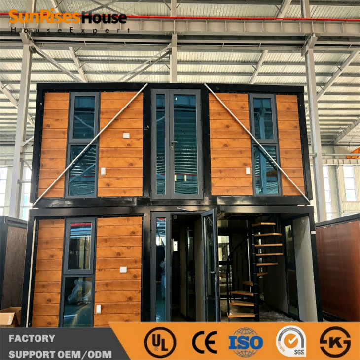 2-Story Double Wing Folding Container House 20FT