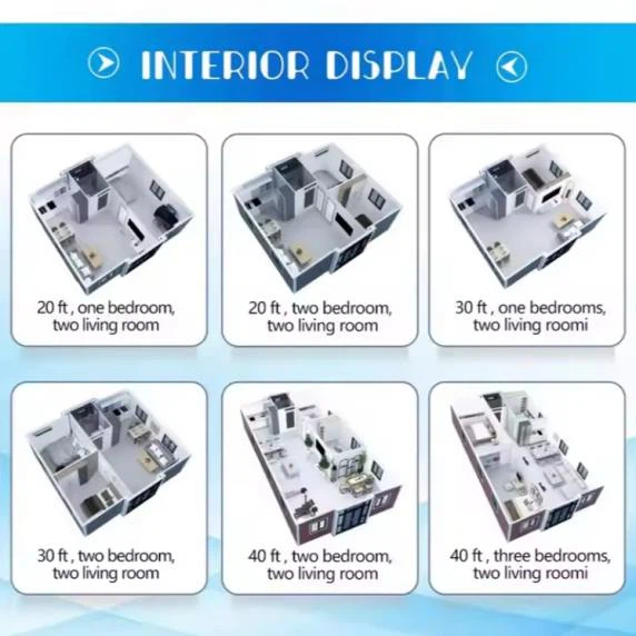 3 bedroom expandable container house